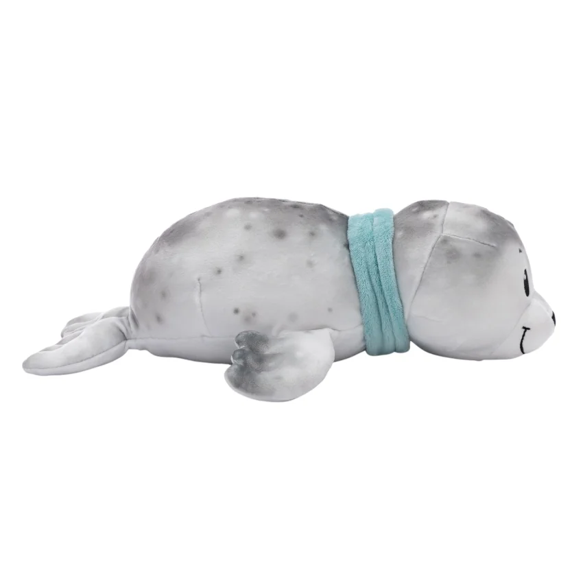 Nici Plyš Tuleň Bente 24cm, ležící GREEN