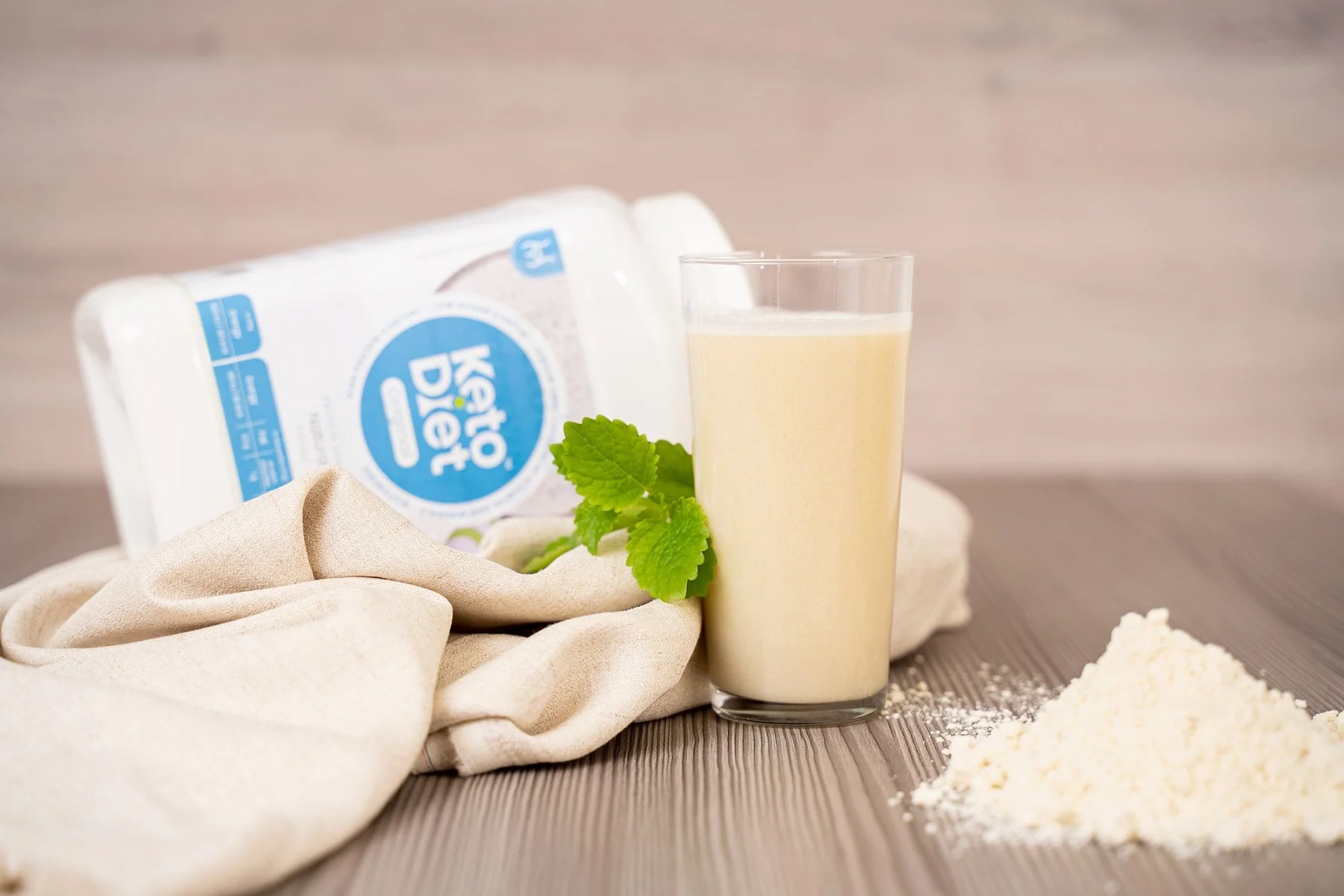 KetoDiet Proteinový nápoj natural 1000 g