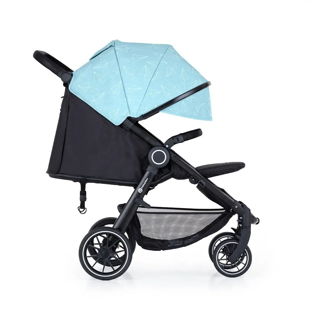 Petite&Mars Kočárek Street+ RWS Black Limited 100 Airplane