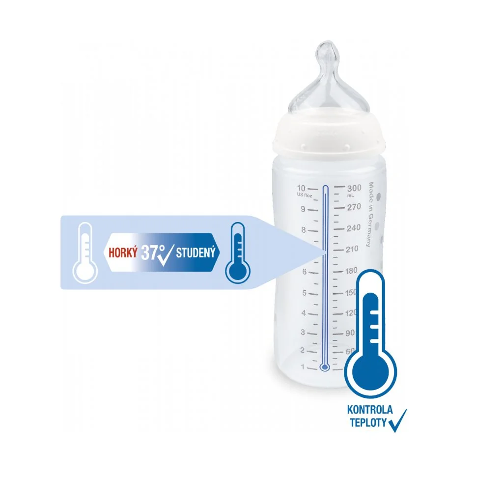 NUK FC+ Láhev s kontrolou teploty 300 ml 1 ks