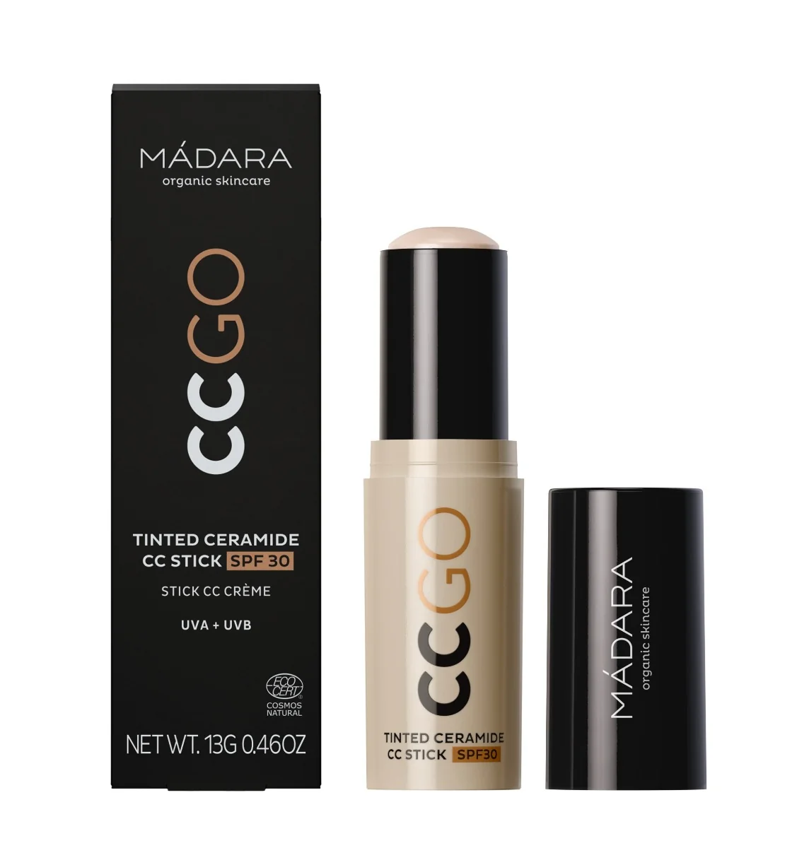 MÁDARA CC GO Stick Ivory SPF30 tónovací tyčinka s ceramidy 13 g