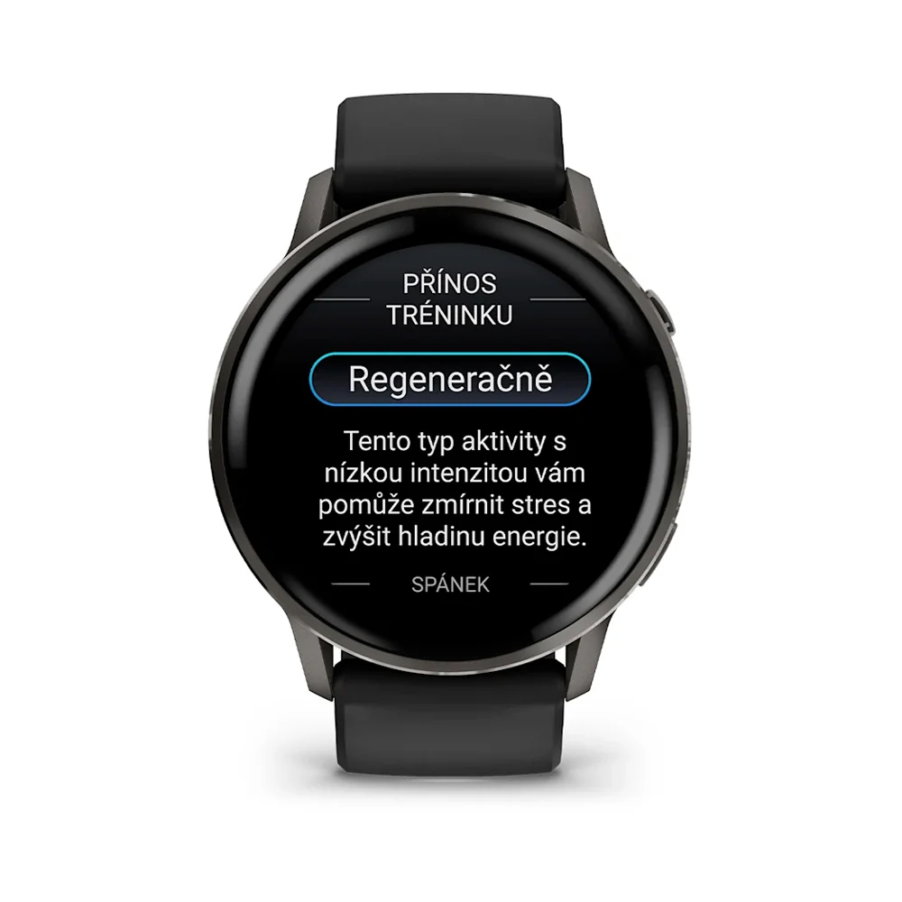 Garmin Venu 4 45 mm chytré hodinky Slate/Black Silicone