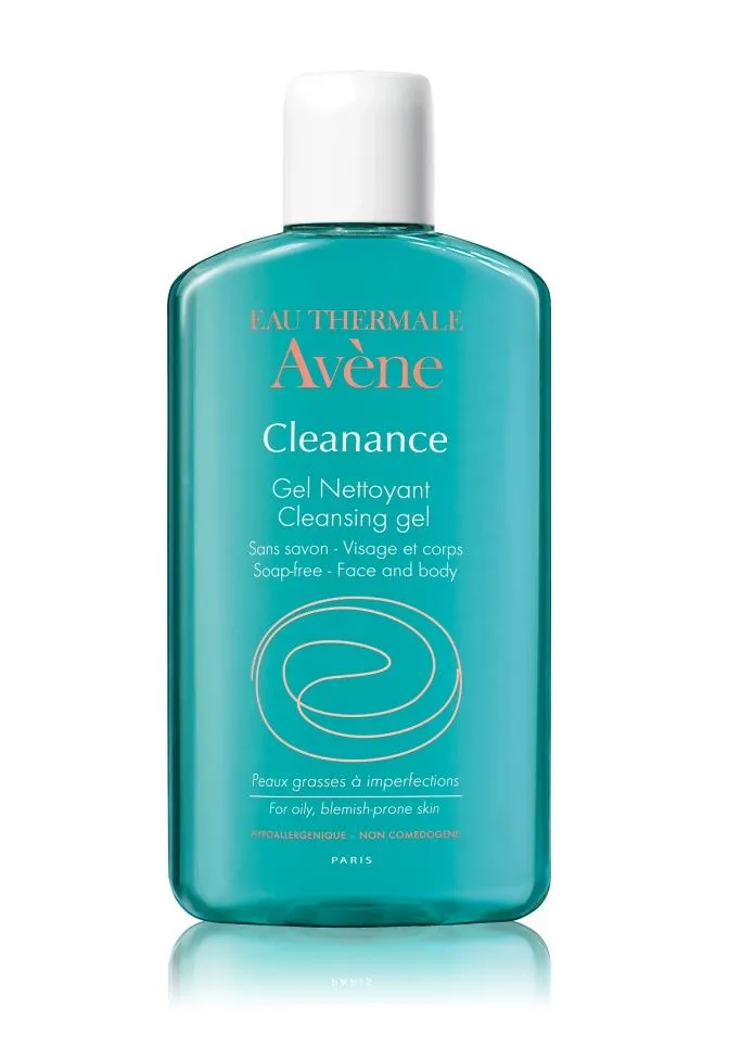 Avene Cleanance Čisticí gel pro citlivou pleť se sklonem k akné 200 ml