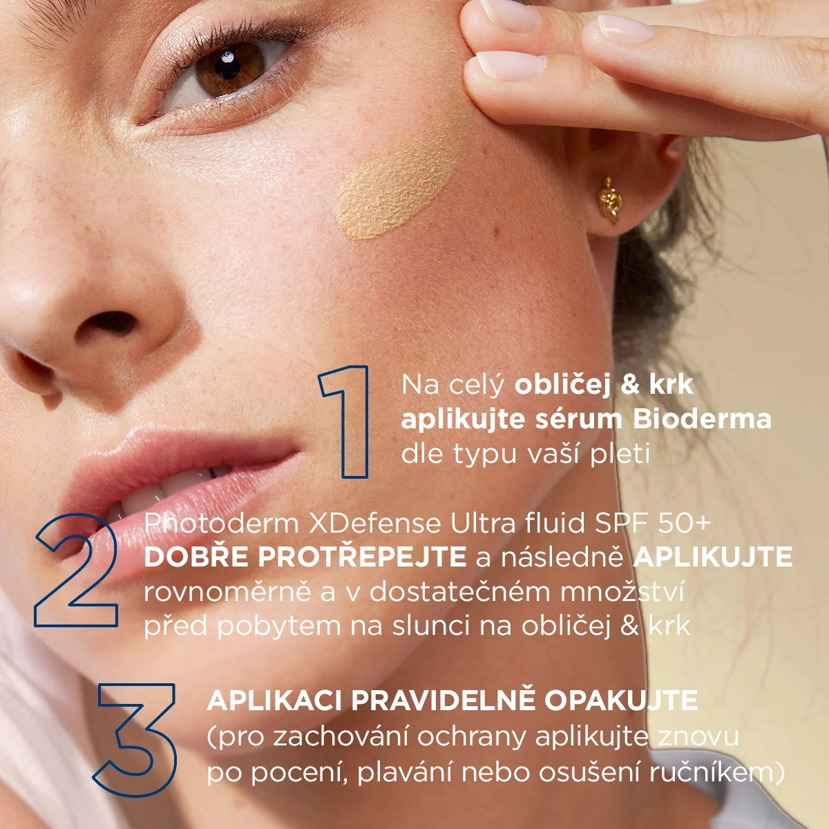 BIODERMA Photoderm XDefense ultrafluidní ochrana SPF50+ světlá 40 ml