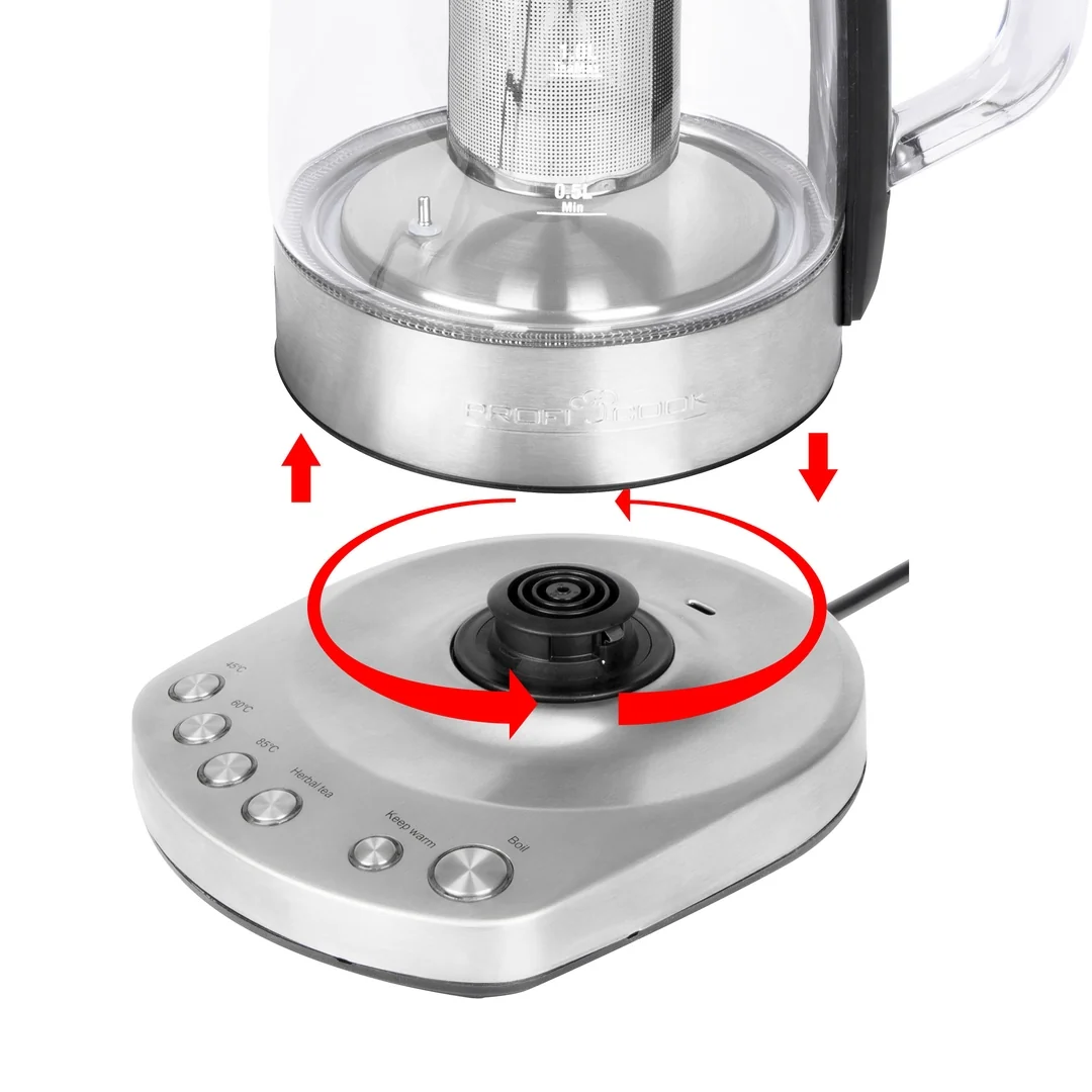 ProfiCook WKS 1167 rychlovarná konvice SMART 