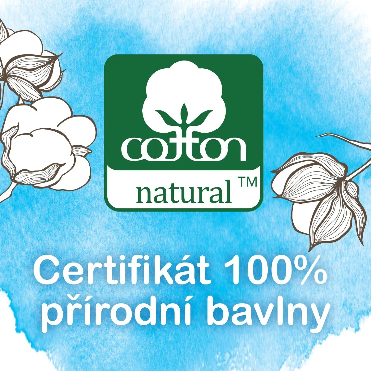 GoWipes Dětské vlhčené ubrousky 99 % vody Plastic Free 50 ks