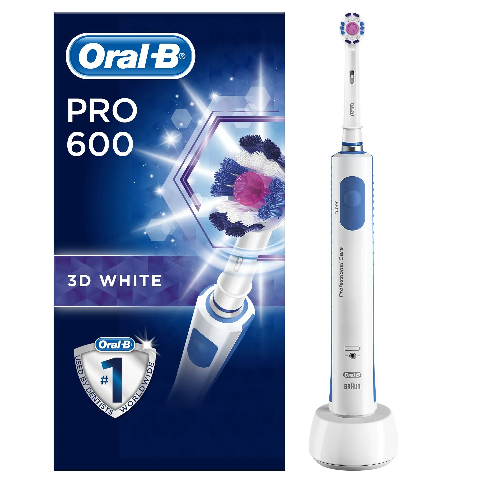 Oral-B PRO 600 3D WHITE zubní kartáček