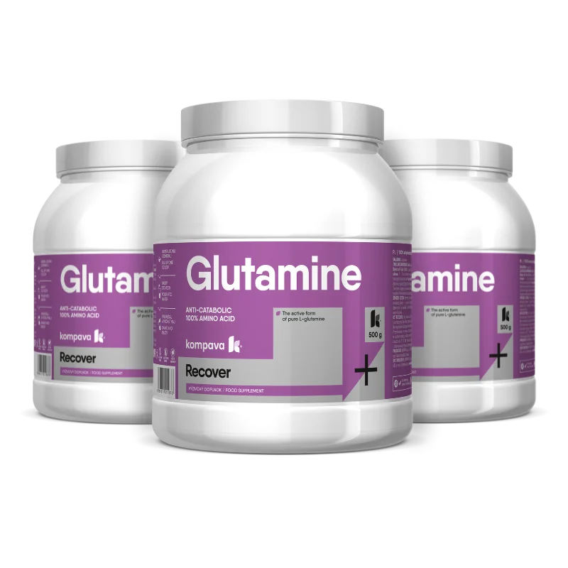 KOMPAVA Glutamin prášek 500g