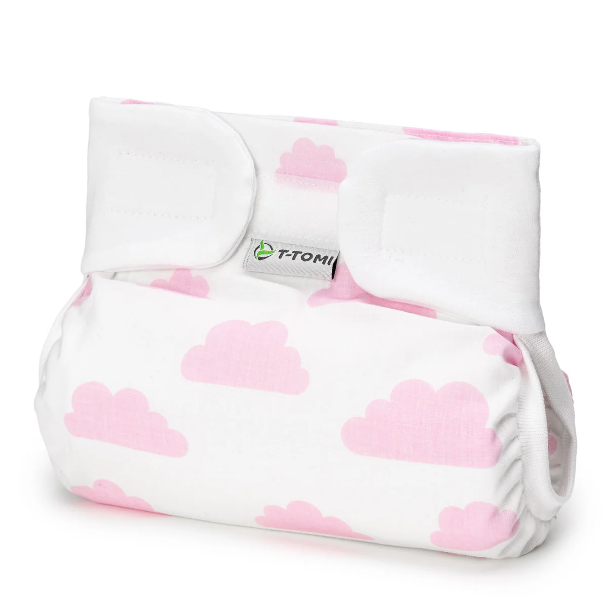 T-tomi Ortopedické abdukční kalhotky - suchý zip Pink clouds (5-9kg)