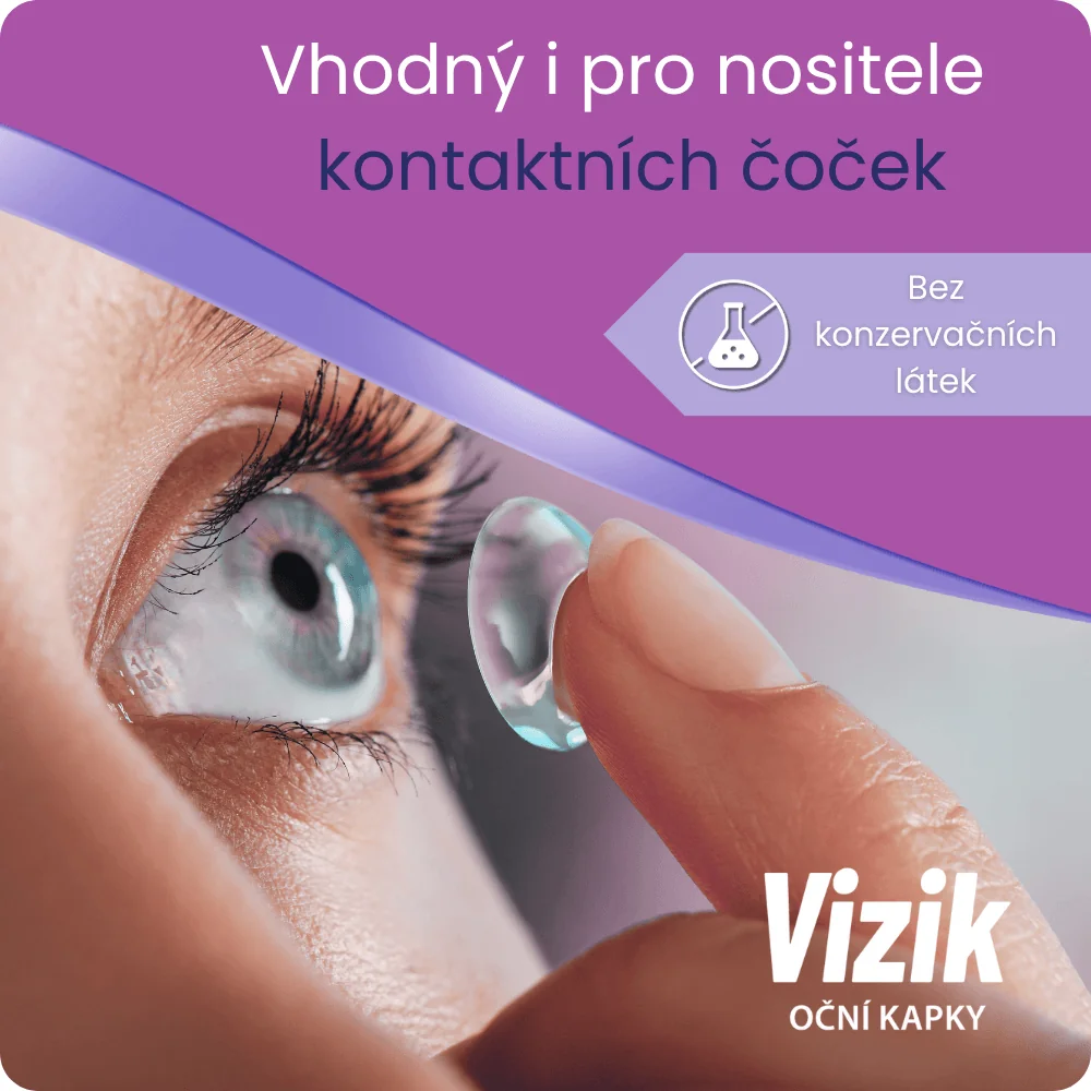 Vizik Long Effect oční kapky 10 ml