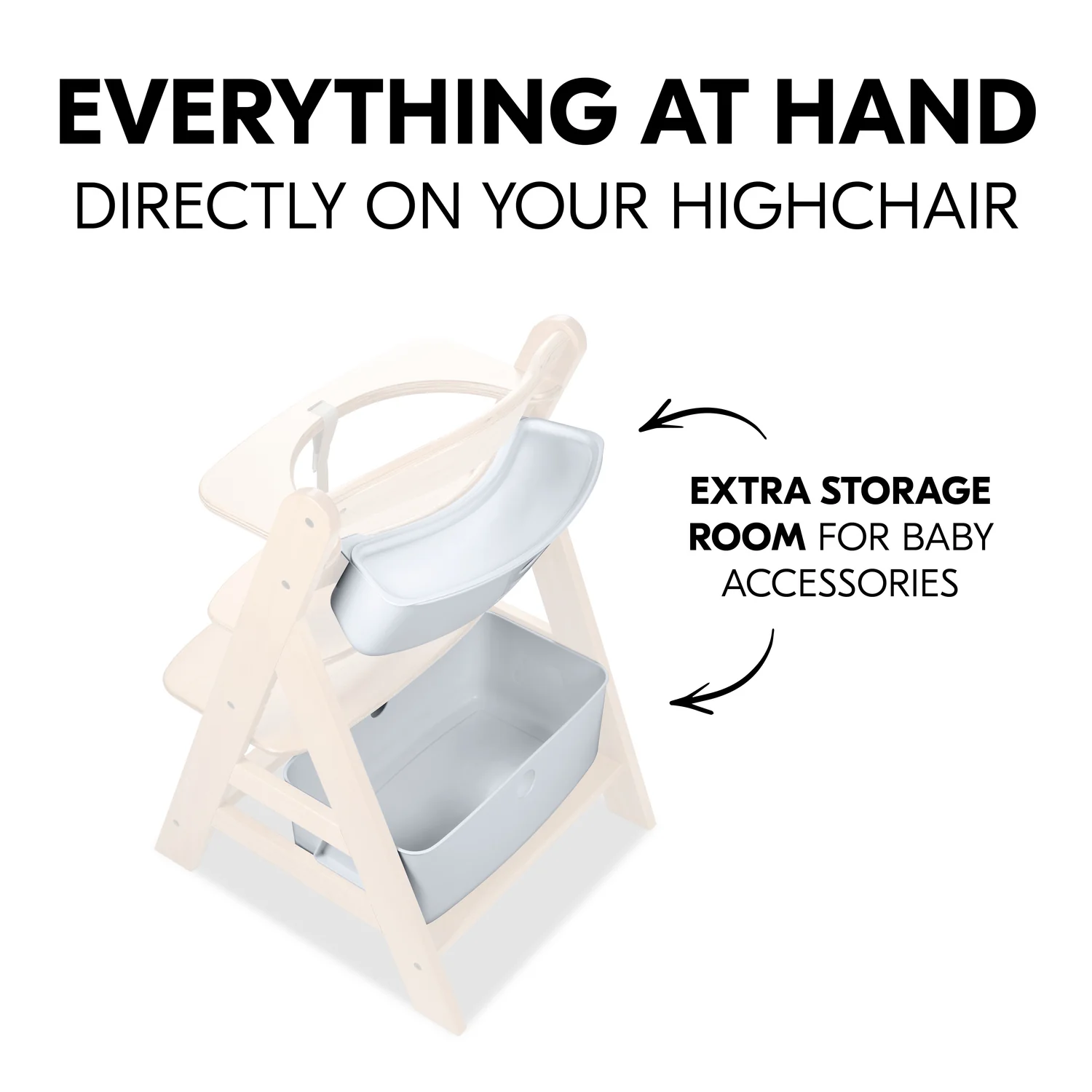 Hauck Box set k židli Alpha+, white
