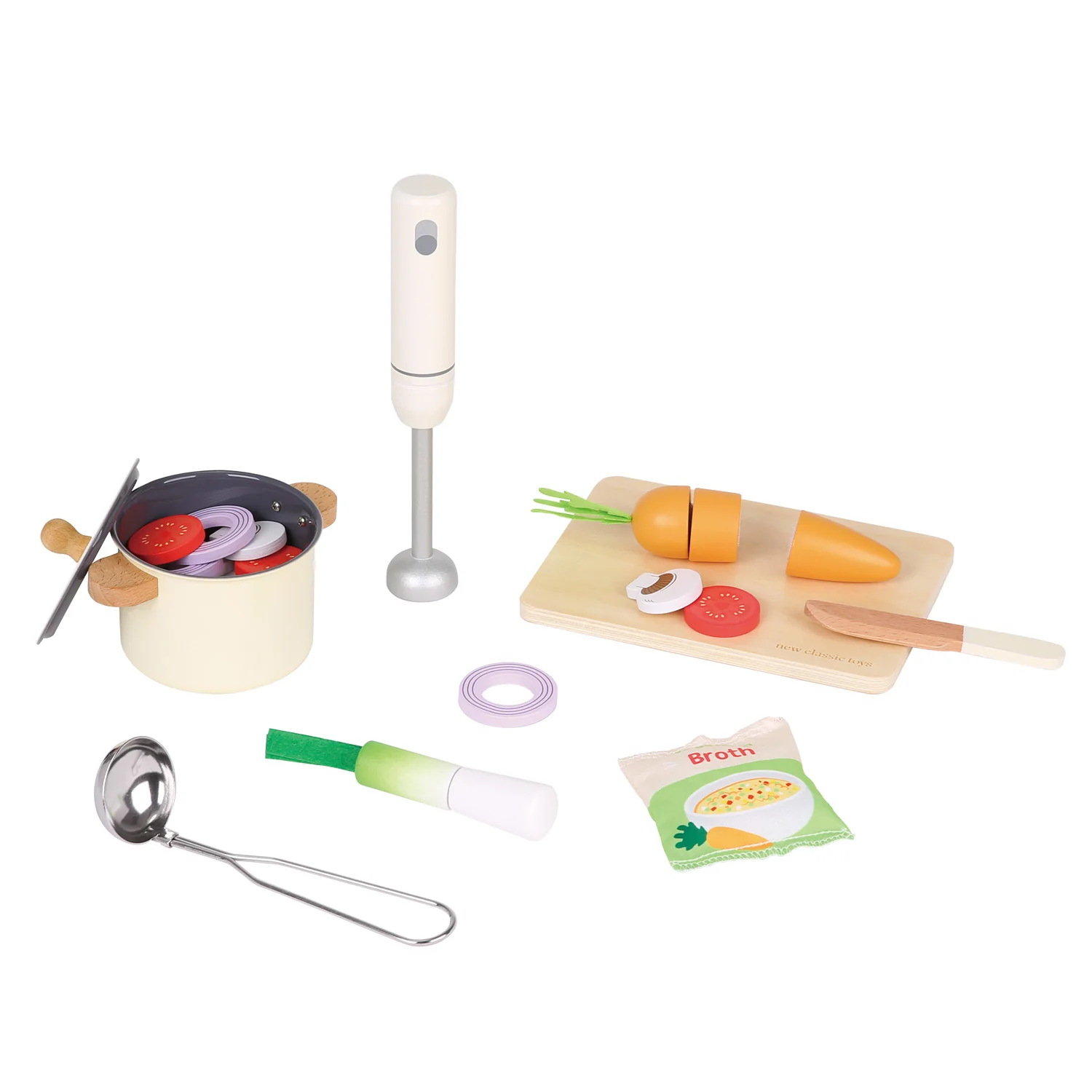 New Classic Toys Sada potravin na přípravu polévky