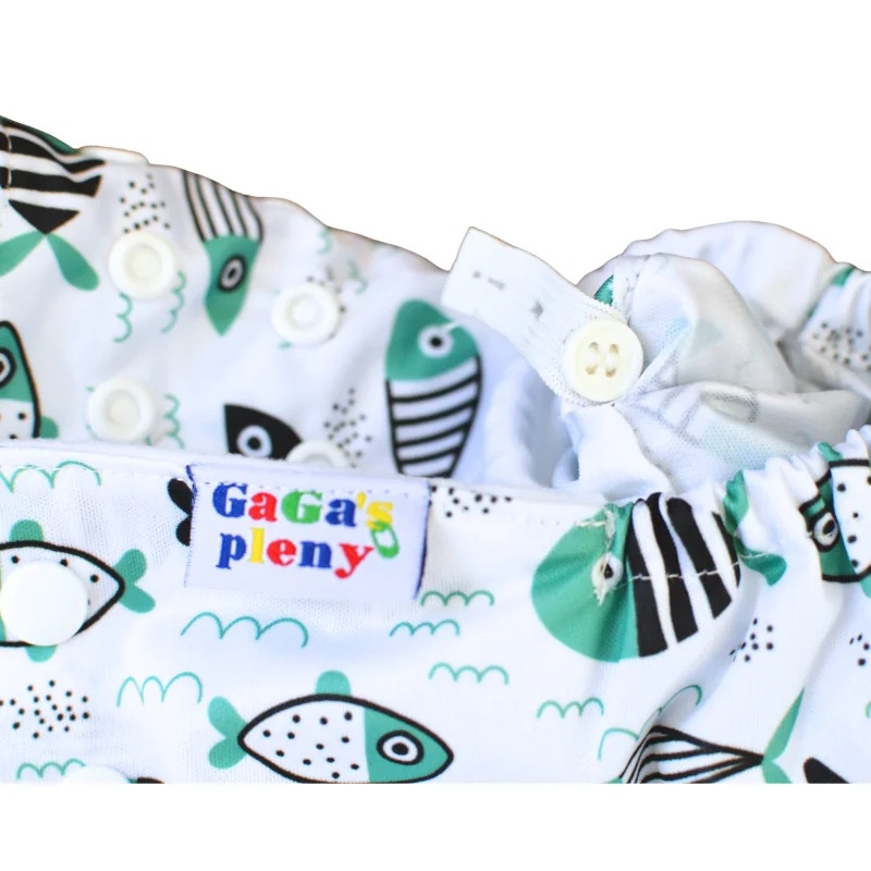 GaGa's pleny Látková plena AIO Fish 