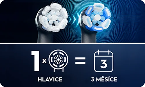Oral-B iO 3 Black kartáčová hlavice
