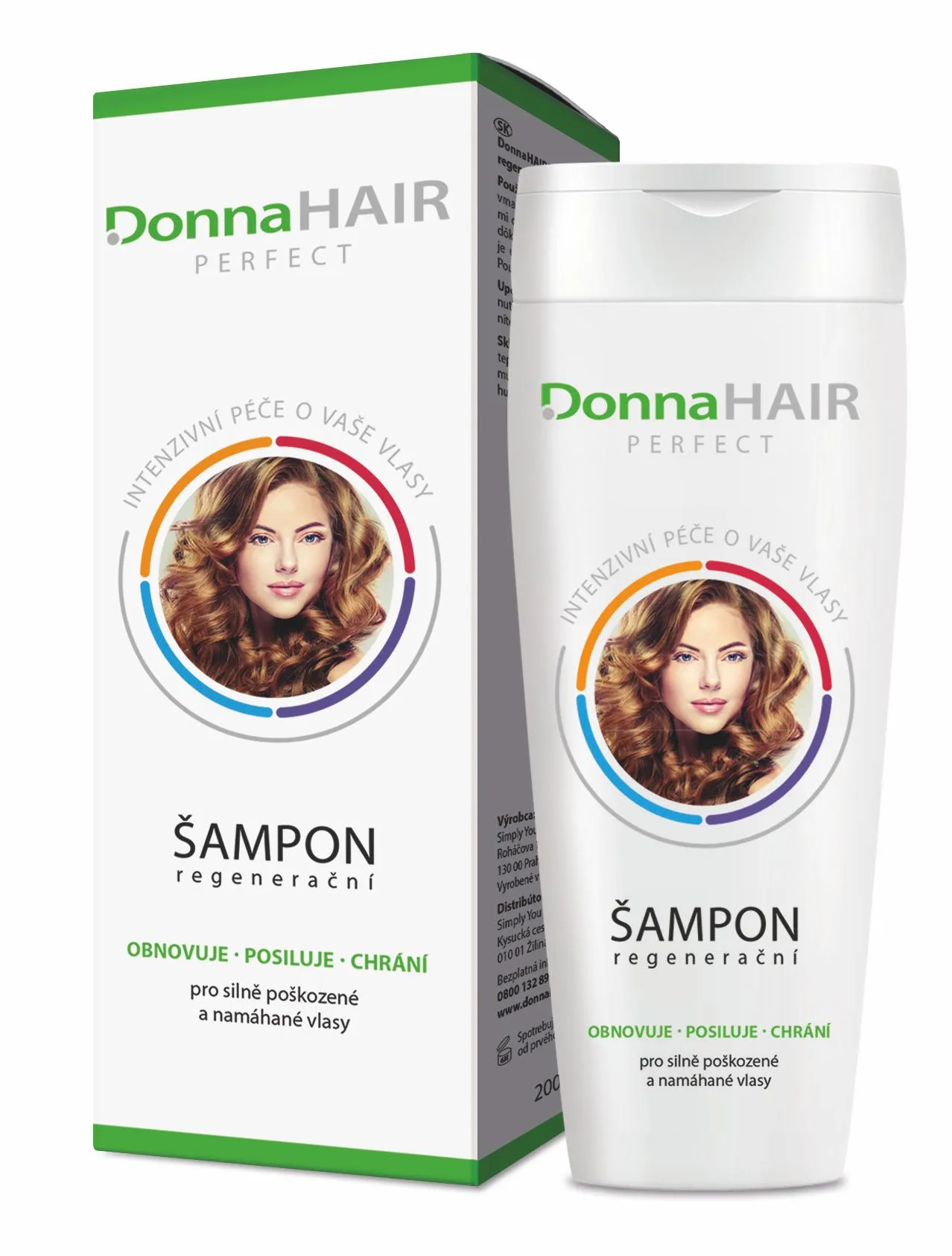 Donna Hair PERFECT regenerační šampon 200 ml