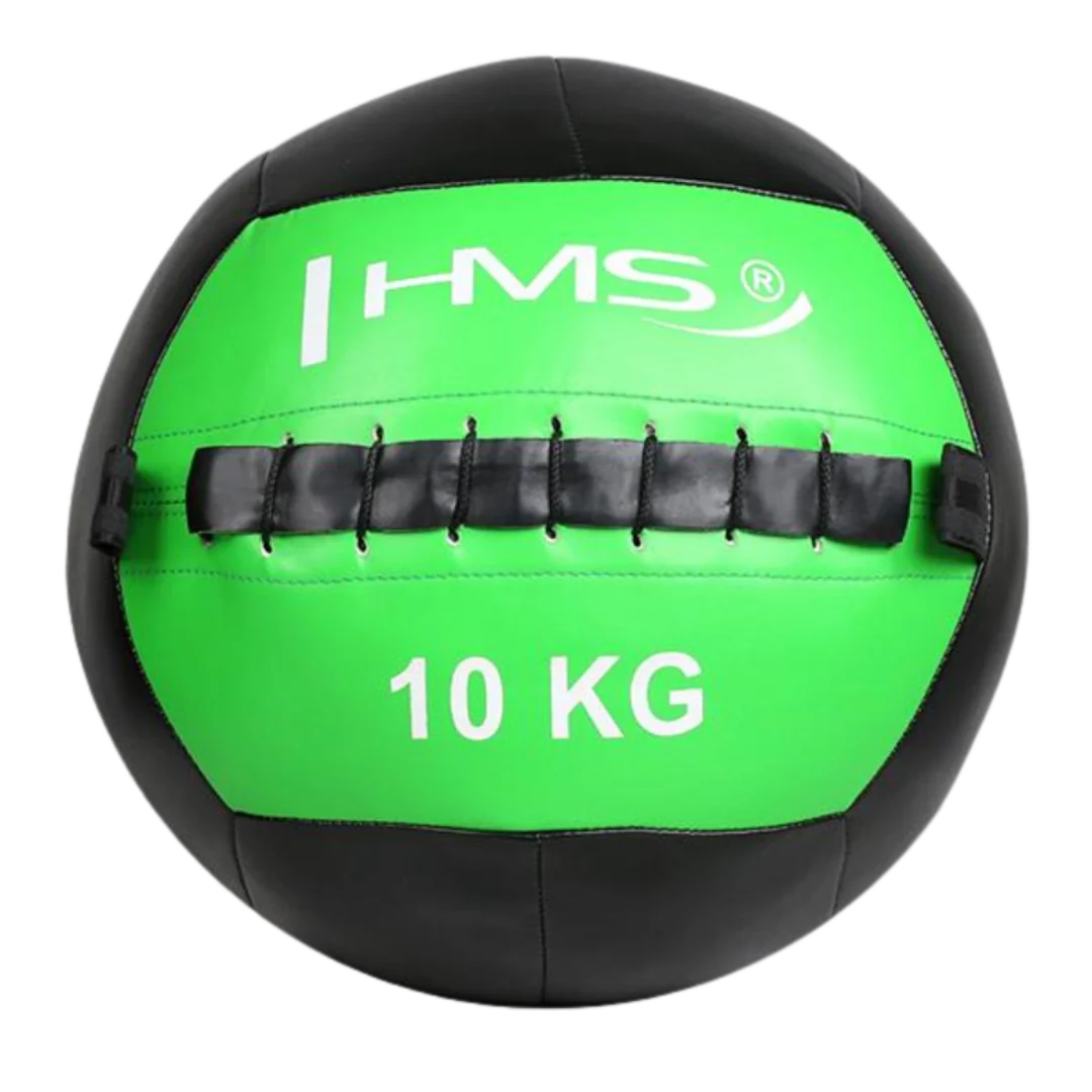 HMS Posilovací míč WLB zelený - 10kg