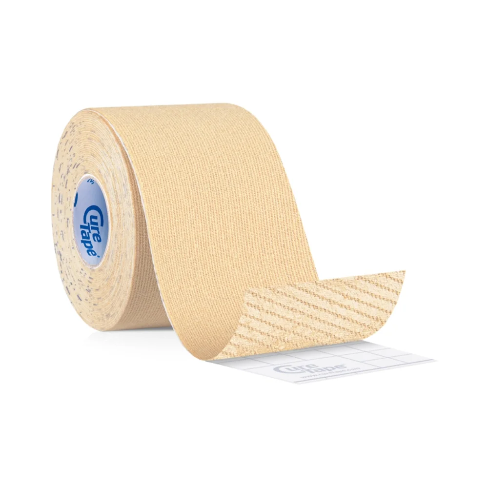 CureTape Gentle 5 cm x 5 m kineziologický tejp béžový