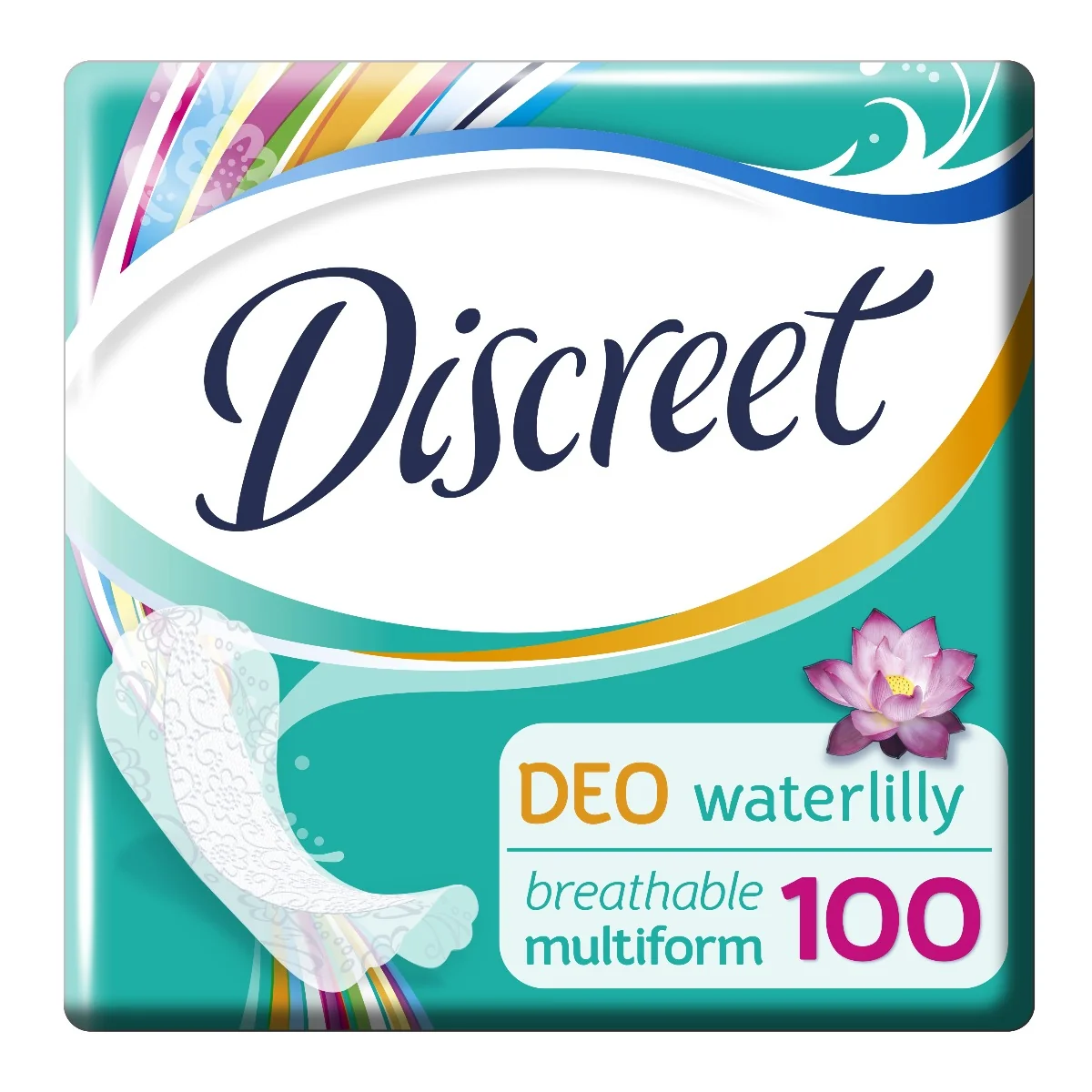 Discreet DEO Waterlily intimky 100 ks