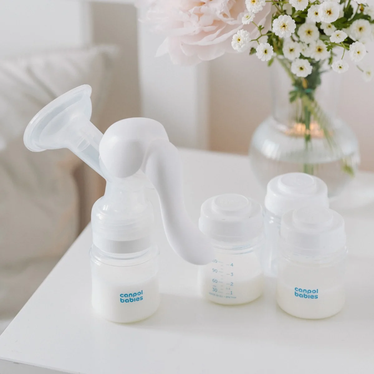 Canpol babies Basic ruční odsávačka mateřského mléka