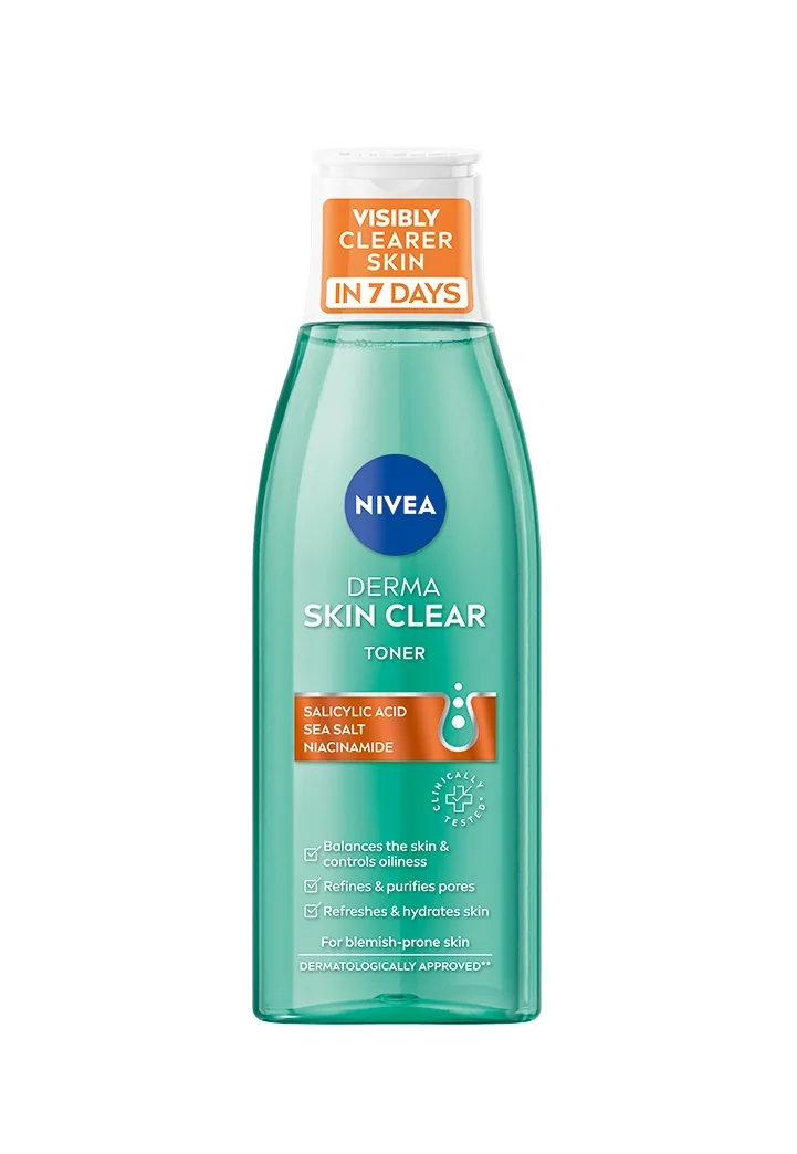 Nivea Derma Skin Clear pleťová voda 200 ml