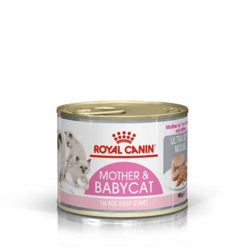 Royal Canin BABYCAT MOUSSE 195g vlhké krmivo ve formě pěny pro koťata