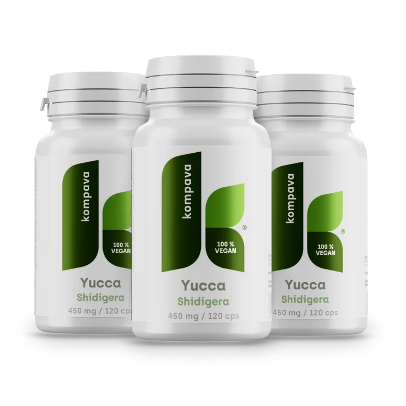 KOMPAVA Yucca Shidigera 450 mg/120 kapslí