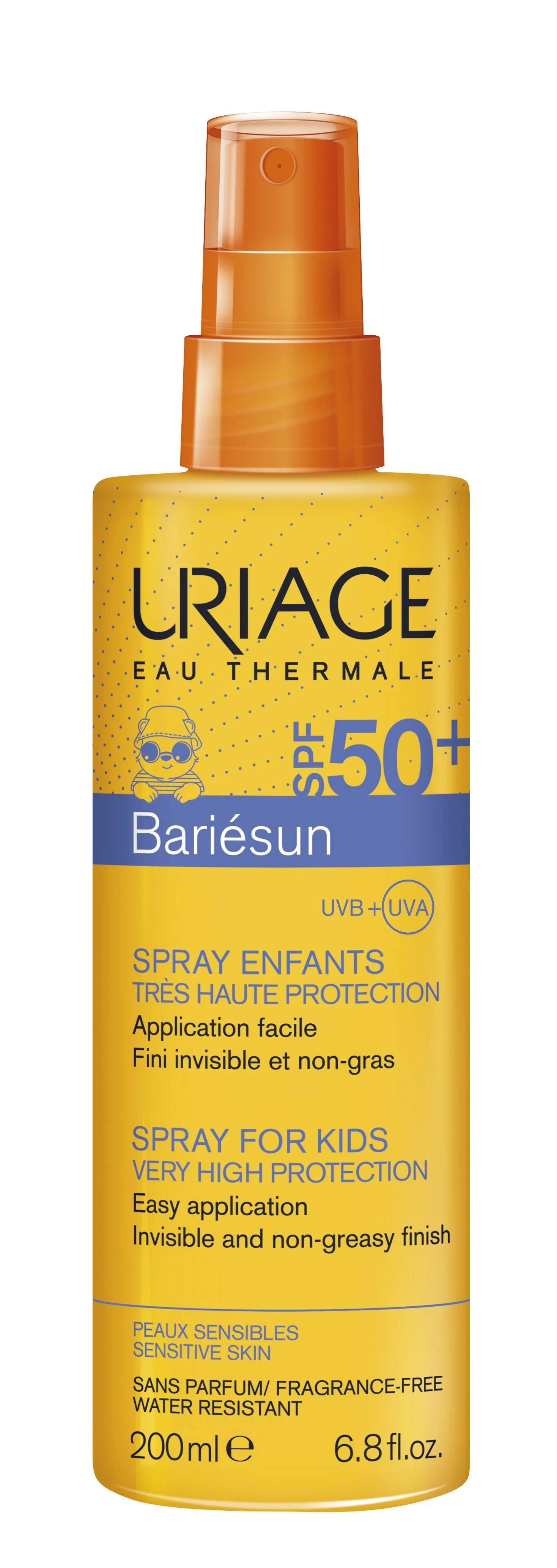 Uriage Bariésun Opalovací sprej pro děti SPF 50+ 200 ml