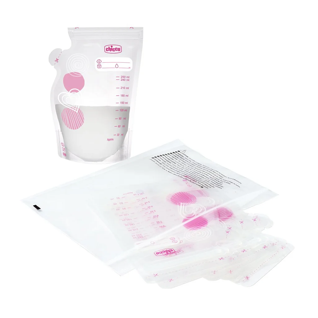 Chicco Sáčky na mateřské mléko 250 ml 30 ks