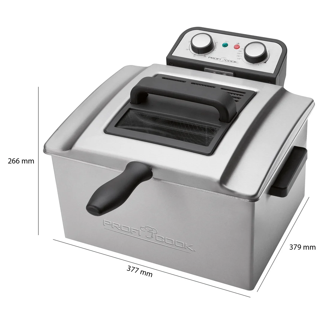 ProfiCook FR 1038 fritéza dvojtá 5L