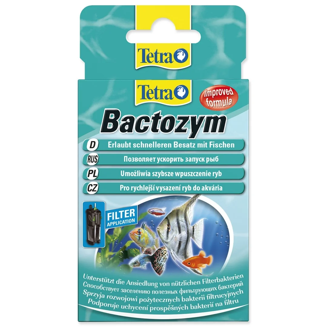 TETRA Přípravek Bactozym 10 tbl.