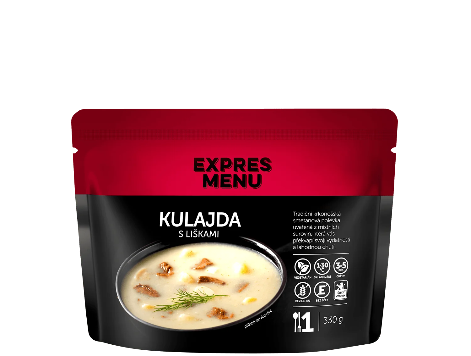 EXPRES MENU Kulajda s liškami 330 g (1 porce)
