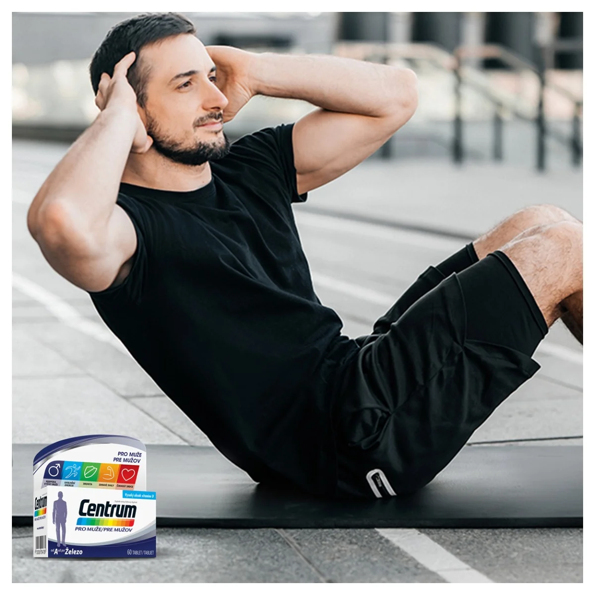 Centrum multivitamín pro muže 60+30 tablet