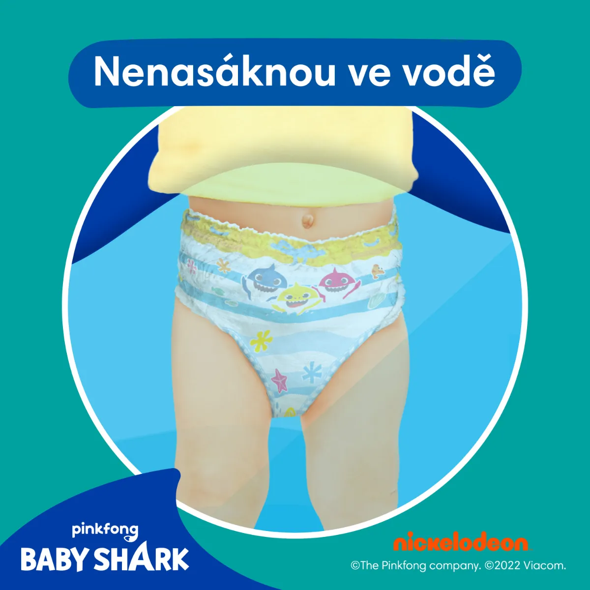 Pampers Splashers Kalhotkové plenky vel. 5 14+ kg Carry Pack 10 ks