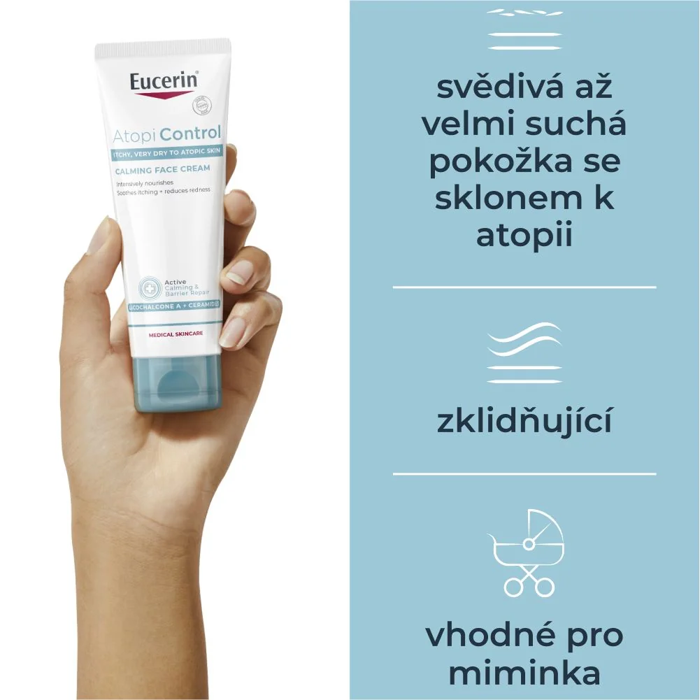 Eucerin AtopiControl Pleťový krém pro pleť se sklony k atopii 50 ml