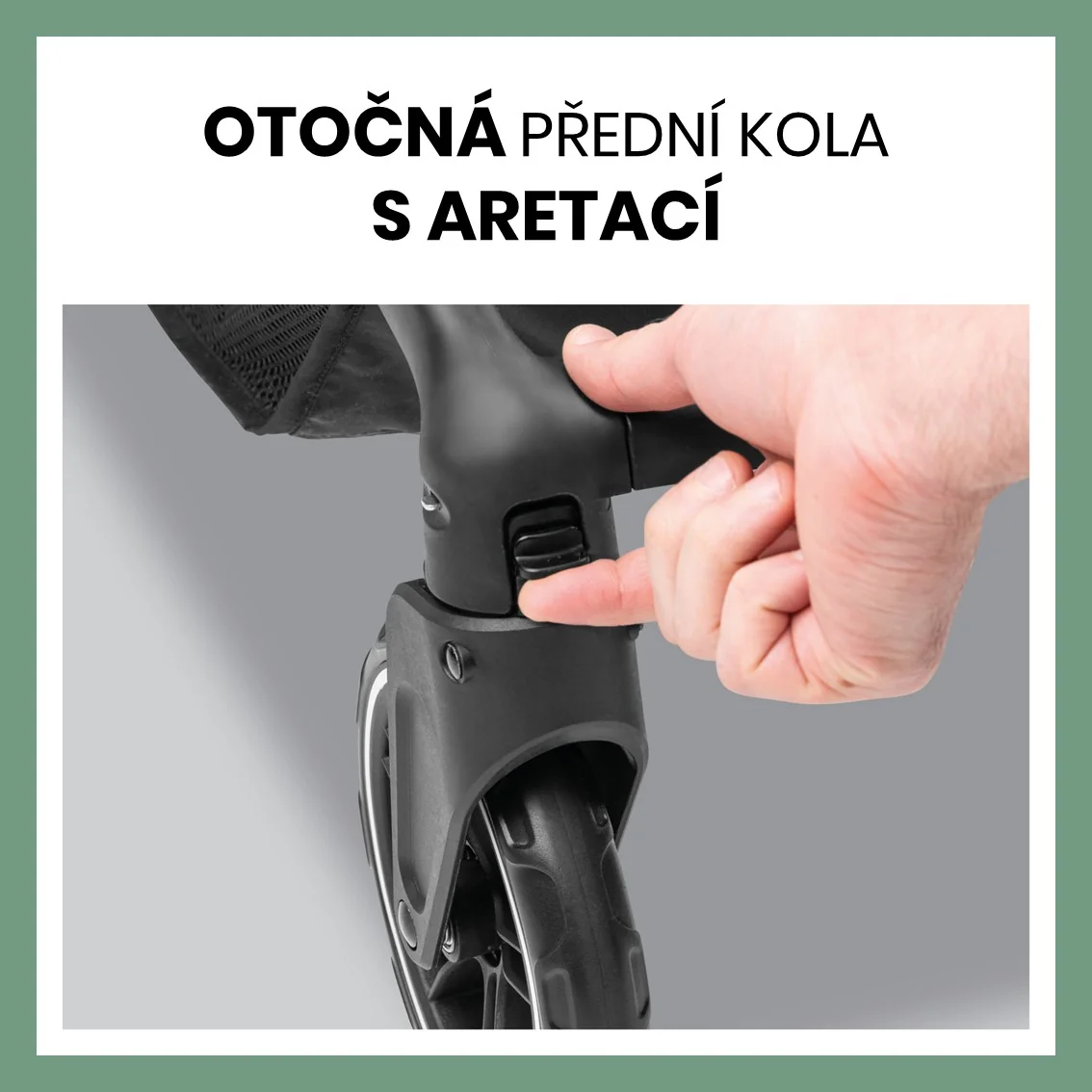 Hauck Sporťák Shop N Care Olive