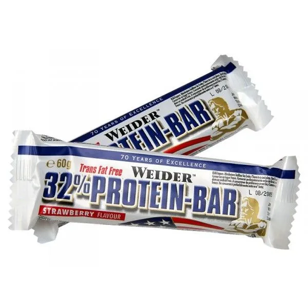 WEIDER 32% Protein Bar tyčinka 60 g white chocolate-banana