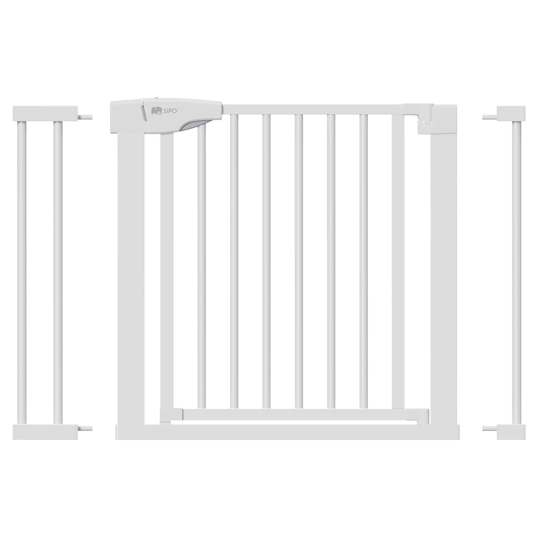 SIPO Zábrana set 75-103 cm (základna+2x nástavec 7/14cm) White