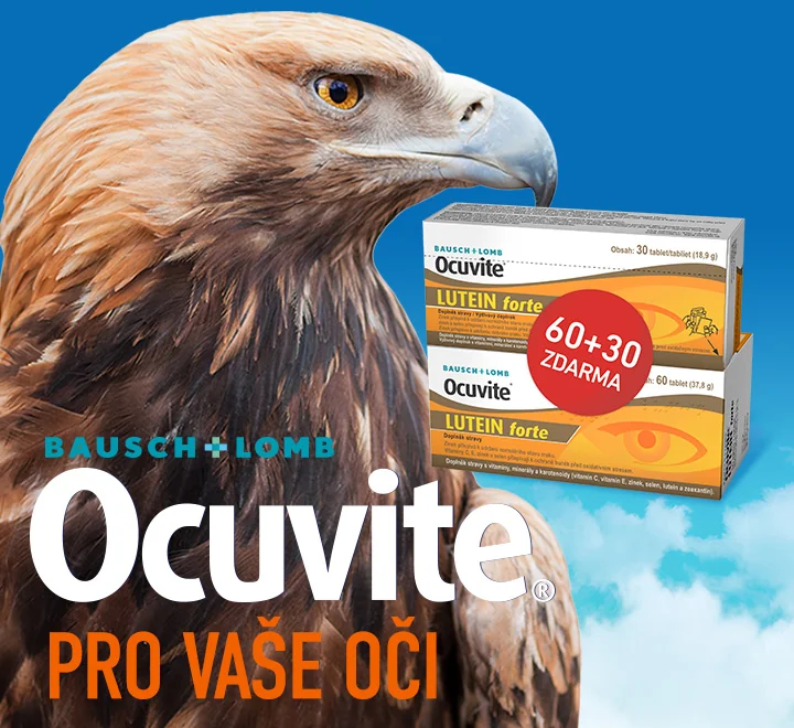 Ocuvite LUTEIN forte 60+30 tablet. Ocuvite pro vaše oči. Ocuvite LUTEIN forte 60+30 tablet. Ocuvite pro vaše oči.