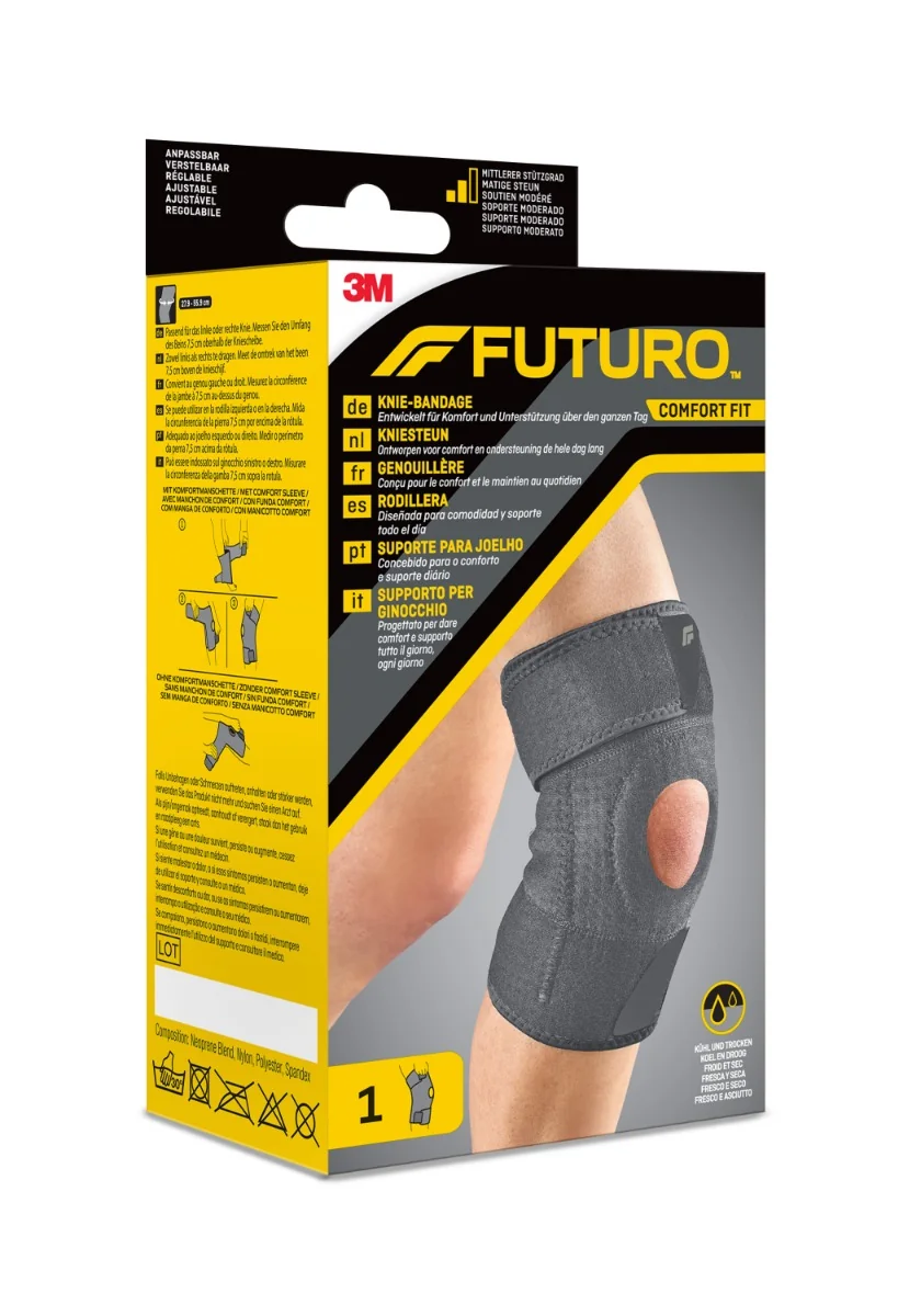 3M FUTURO™ Bandáž kolenní Comfort Fit nastavitelná