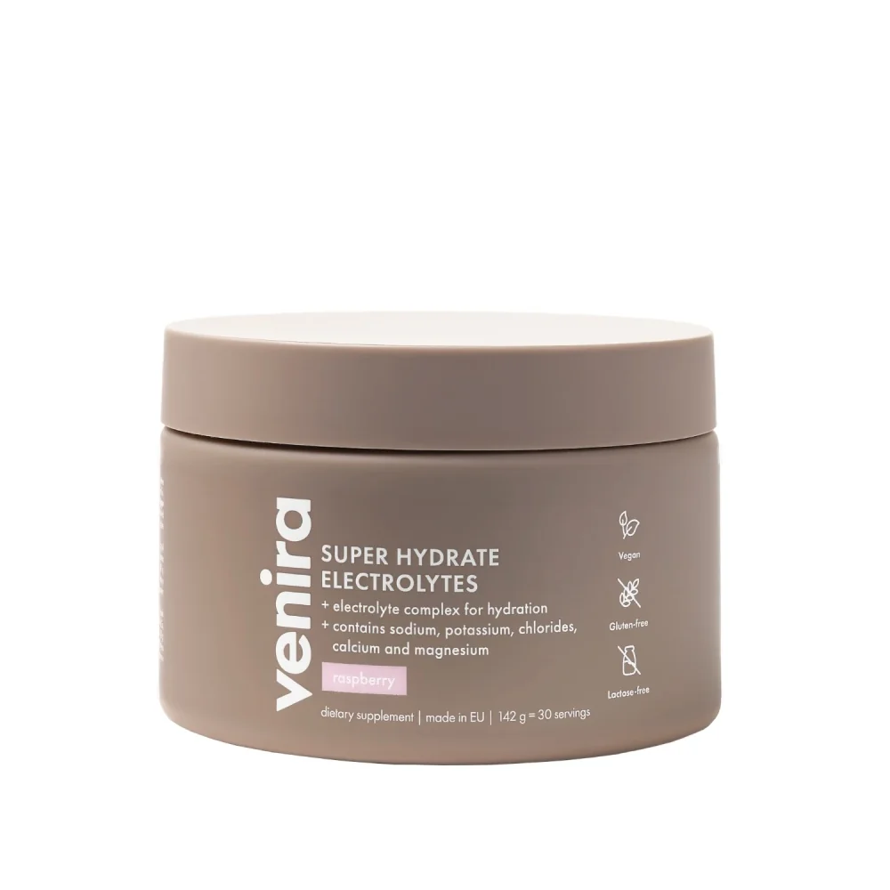 VENIRA Super hydrate elektrolyty malina 142 g