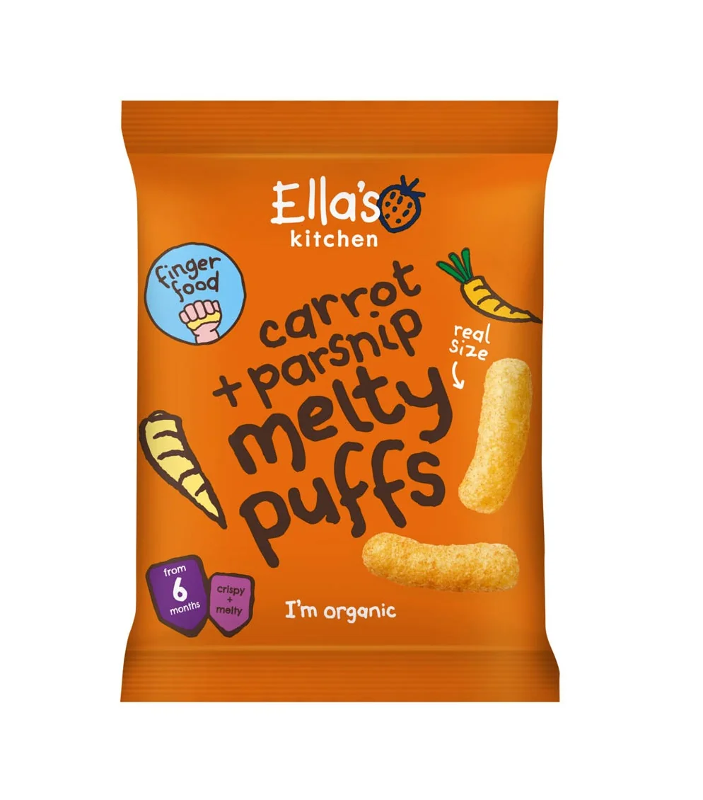 Ellas Kitchen BIO Křupky Mrkev a pastinák 20 g