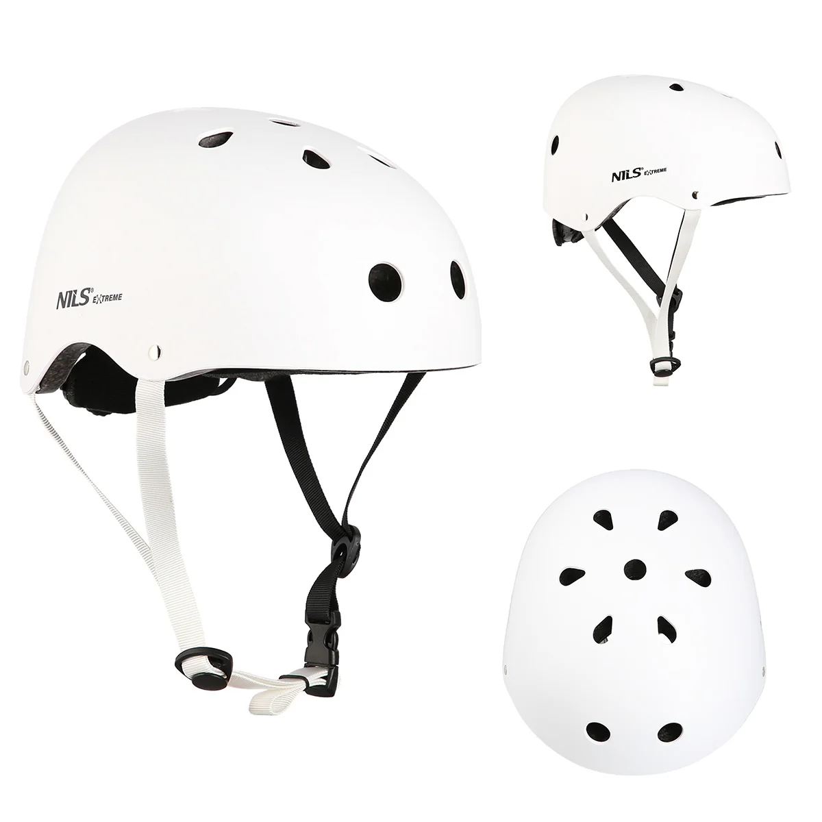 NILS EXTREME Helma MTW001 bílá Velikost: XS(48-52cm)