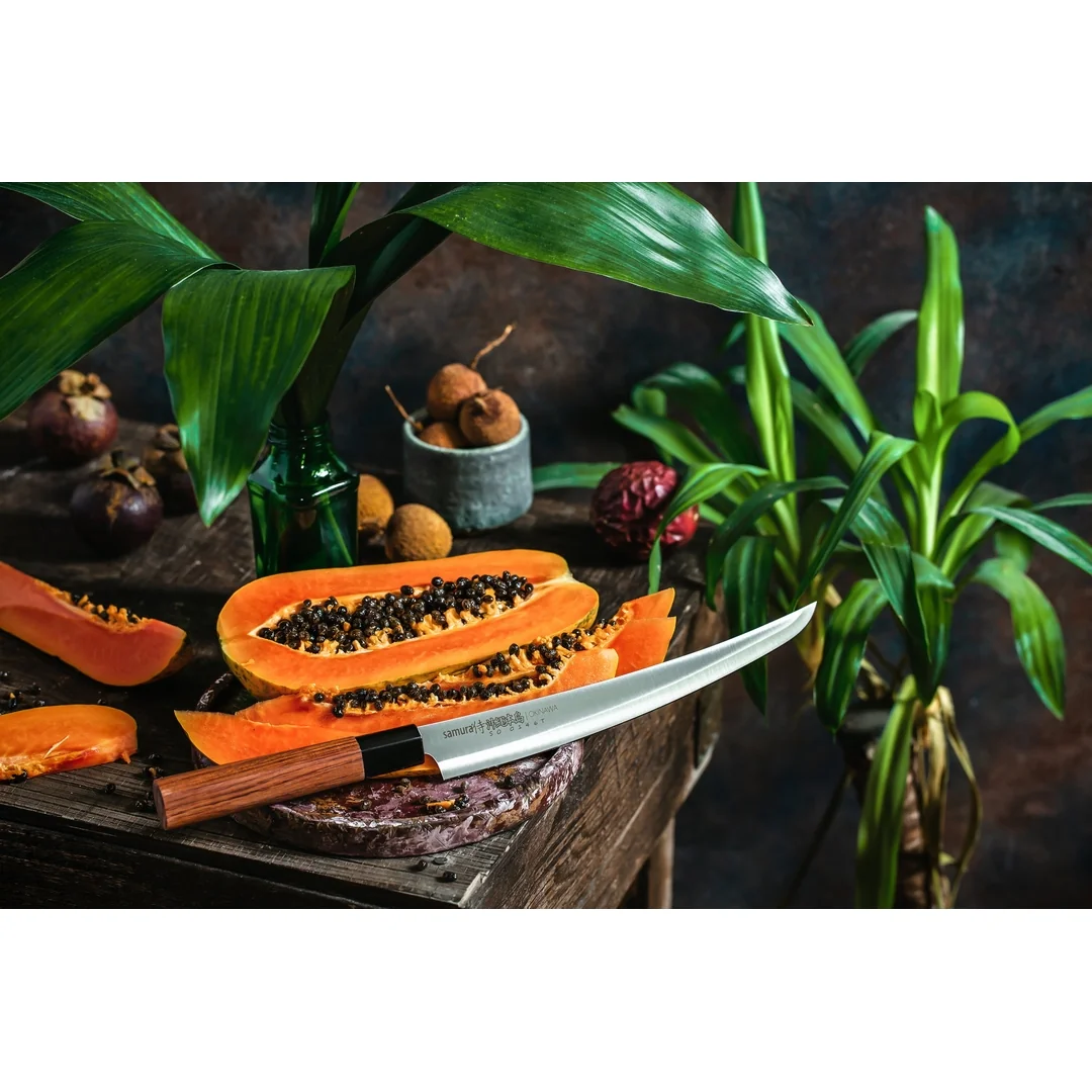 Samura OKINAWA Nářezový nůž TANTO 23 cm (SO-0146T)