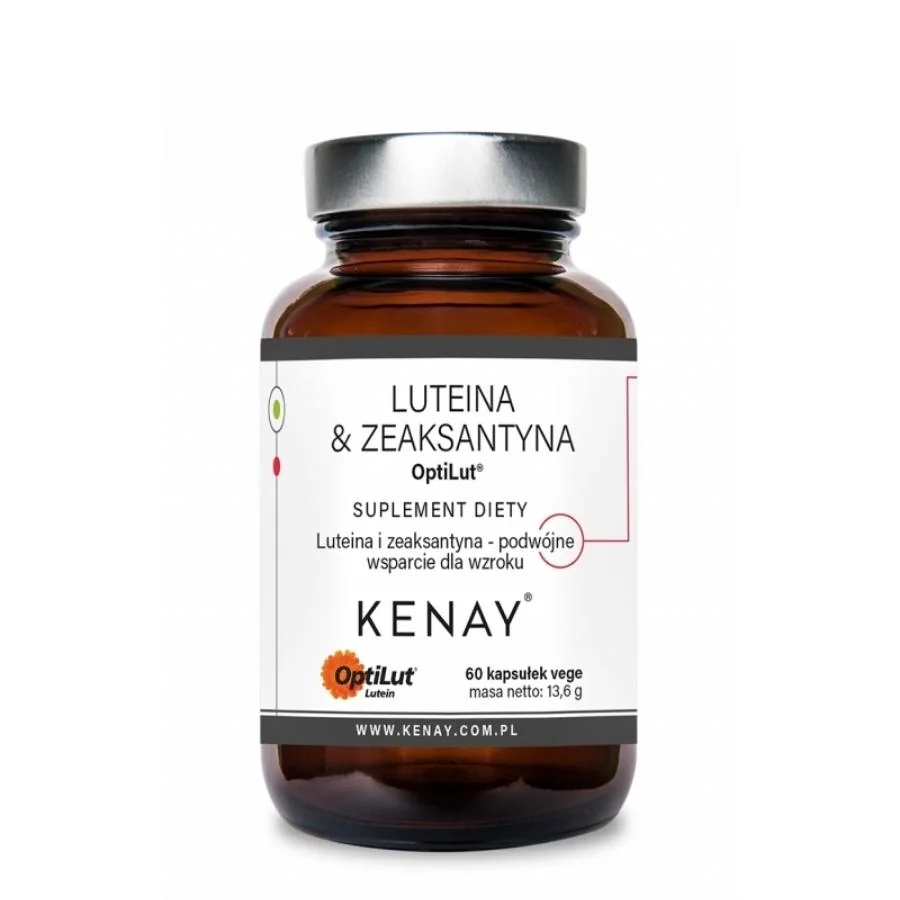 Kenay Lutein a zeaxanthin OptiLut 60 kapslí
