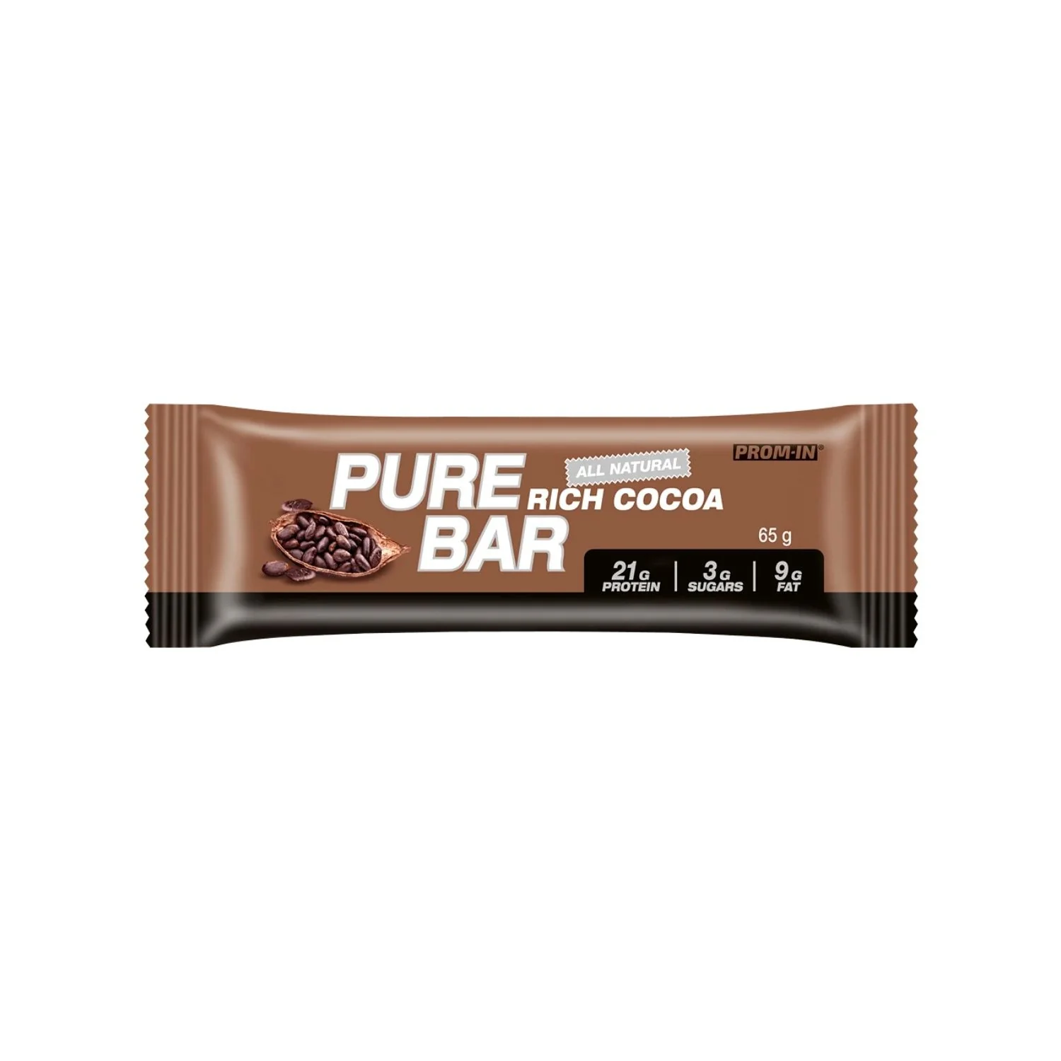 PROM-IN Pure Bar tyčinka Kakaová 65 g