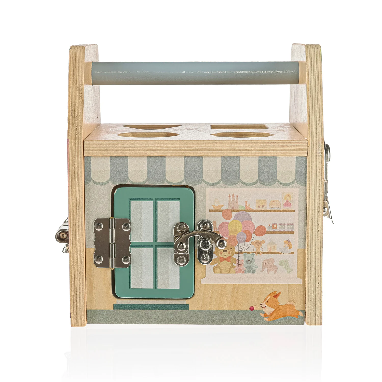 Zopa Dřevěná montessori kostka