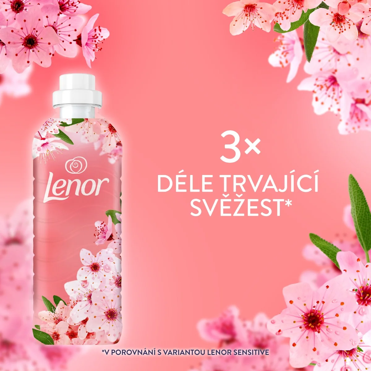 Lenor Aviváž Cherry Blossom & Sage 1239 ml 59 praní
