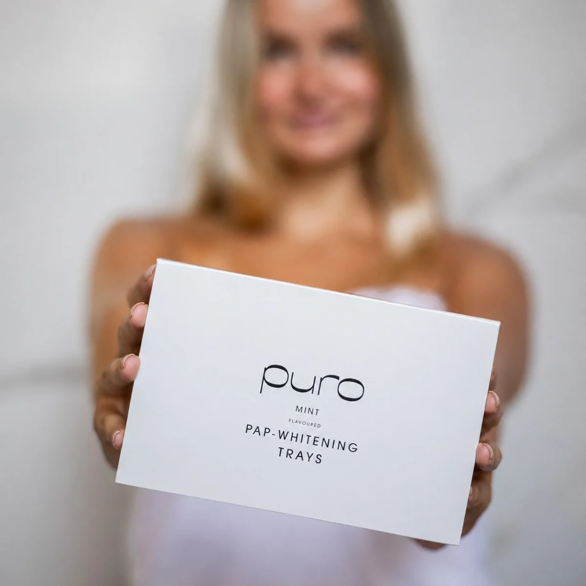 PURO PAP Whitening Trays Mint 15% sada pro domácí bělení 5 párů