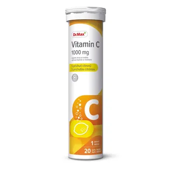 Dr.Max Vitamin C 1000 mg citron 20 šumivých tablet