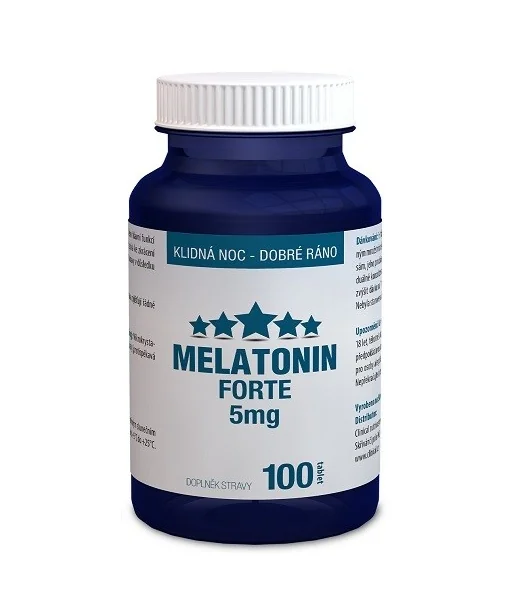 Clinical Melatonin Forte 5 mg 100 tablet